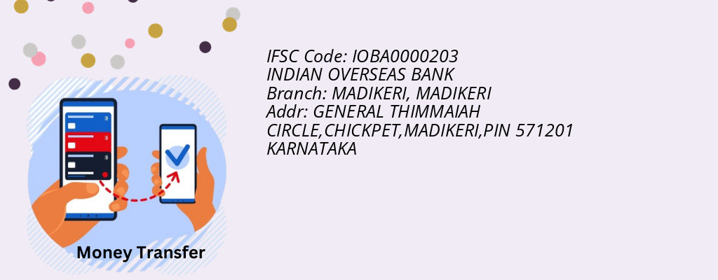 Find INDIAN OVERSEAS BANK IFSC Code MADIKERI - MADIKERI Branch Find INDIAN OVERSEAS BANK IFSC Code MADIKERI - MADIKERI Branch