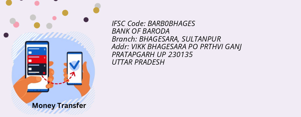 Find BANK OF BARODA IFSC Code SULTANPUR - BHAGESARA Branch