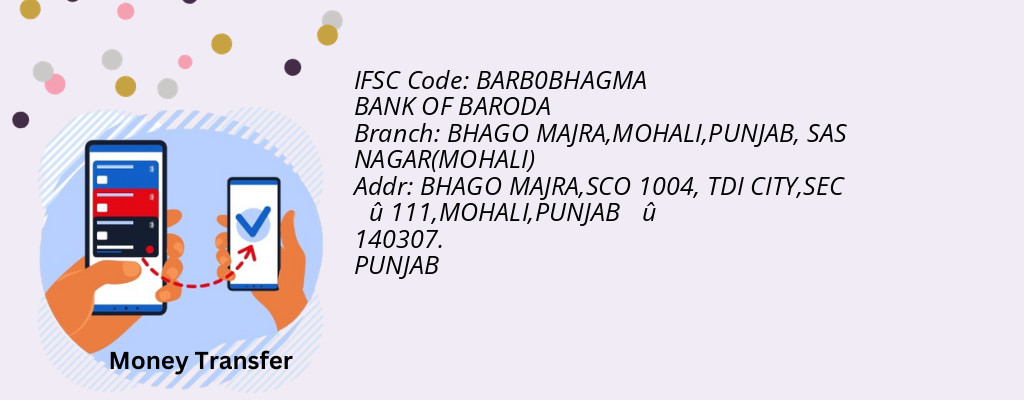 Find BANK OF BARODA IFSC Code SAS NAGAR(MOHALI) - BHAGO MAJRA,MOHALI,PUNJAB Branch