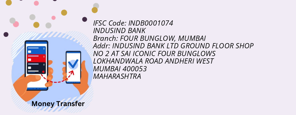 Find INDUSIND BANK IFSC Code MUMBAI - FOUR BUNGLOW Branch Find INDUSIND BANK IFSC Code MUMBAI - FOUR BUNGLOW Branch