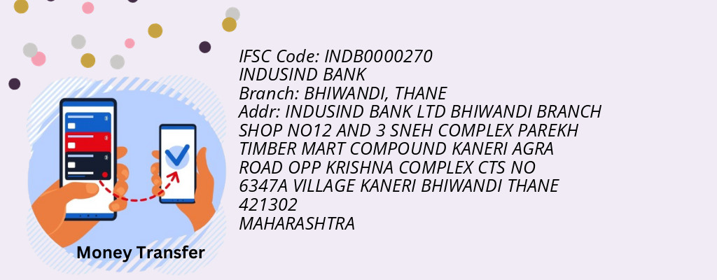 Find INDUSIND BANK IFSC Code THANE - BHIWANDI Branch