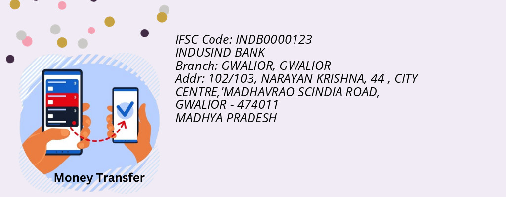 Find INDUSIND BANK IFSC Code GWALIOR - GWALIOR Branch Find INDUSIND BANK IFSC Code GWALIOR - GWALIOR Branch