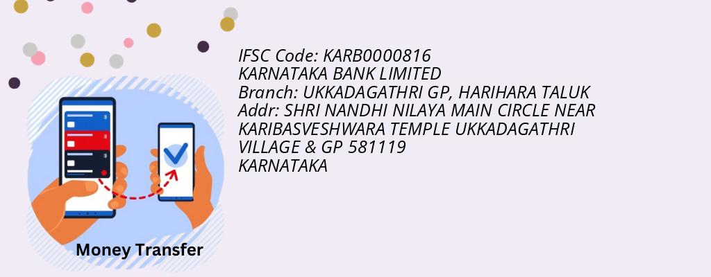 Find KARNATAKA BANK IFSC Code HARIHARA TALUK - UKKADAGATHRI GP Branch Find KARNATAKA BANK IFSC Code HARIHARA TALUK - UKKADAGATHRI GP Branch