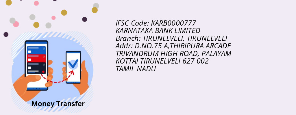 Find KARNATAKA BANK IFSC Code TIRUNELVELI - TIRUNELVELI Branch Find KARNATAKA BANK IFSC Code TIRUNELVELI - TIRUNELVELI Branch