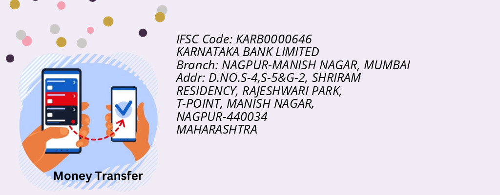 Find KARNATAKA BANK IFSC Code MUMBAI - NAGPUR-MANISH NAGAR Branch Find KARNATAKA BANK IFSC Code MUMBAI - NAGPUR-MANISH NAGAR Branch