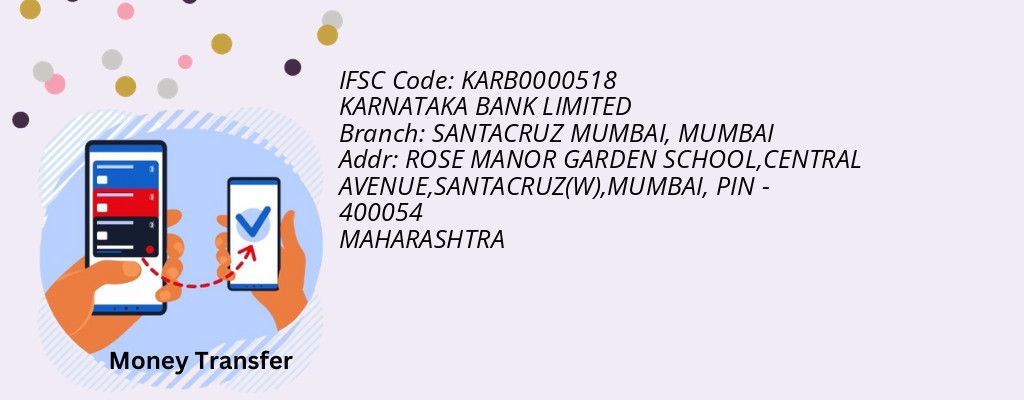 Find KARNATAKA BANK IFSC Code MUMBAI - SANTACRUZ MUMBAI Branch Find KARNATAKA BANK IFSC Code MUMBAI - SANTACRUZ MUMBAI Branch