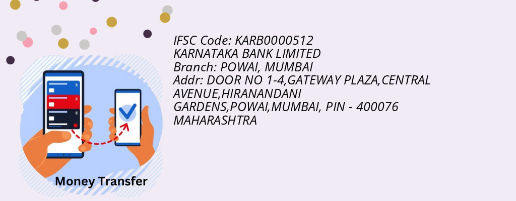 Find KARNATAKA BANK IFSC Code MUMBAI - POWAI Branch Find KARNATAKA BANK IFSC Code MUMBAI - POWAI Branch