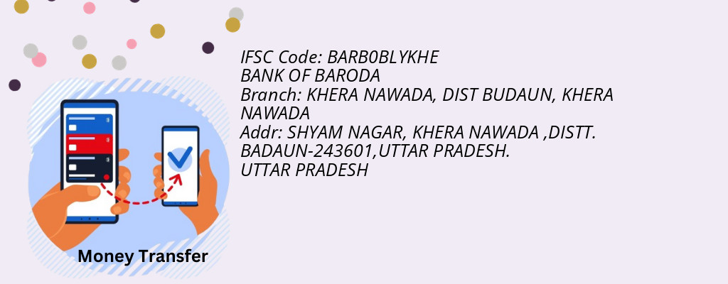 Find BANK OF BARODA IFSC Code KHERA NAWADA - KHERA NAWADA, DIST BUDAUN Branch