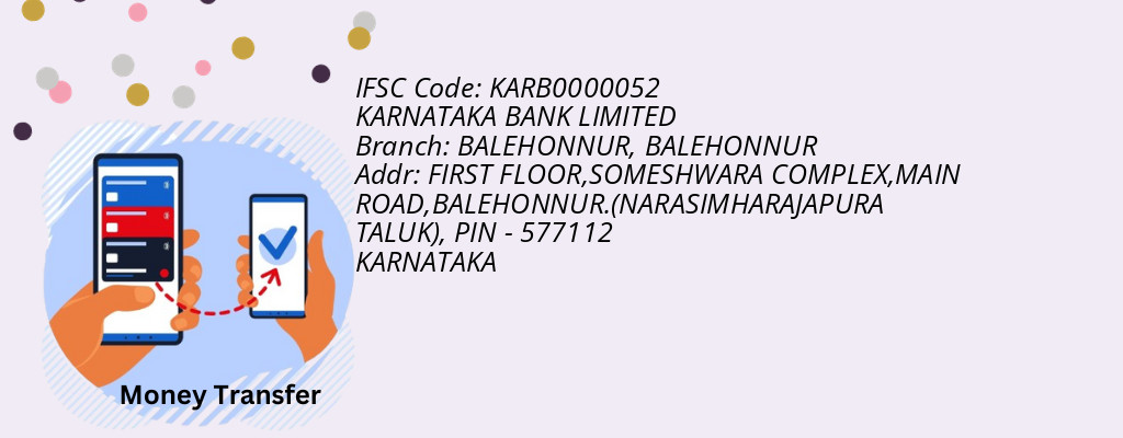 Find KARNATAKA BANK IFSC Code BALEHONNUR - BALEHONNUR Branch Find KARNATAKA BANK IFSC Code BALEHONNUR - BALEHONNUR Branch