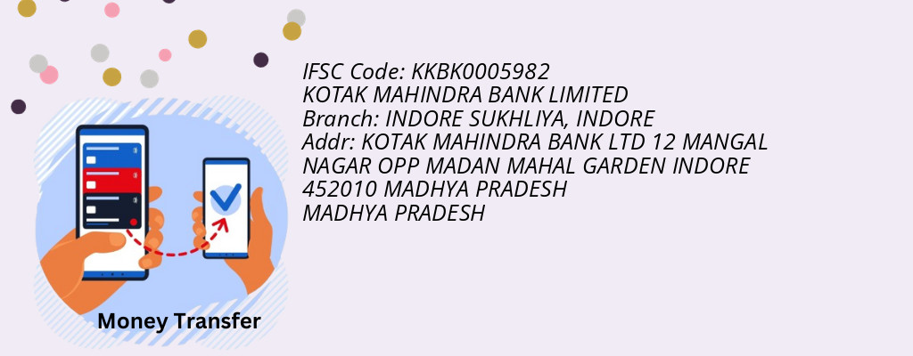 Find KOTAK MAHINDRA BANK IFSC Code INDORE - INDORE SUKHLIYA Branch Find KOTAK MAHINDRA BANK IFSC Code INDORE - INDORE SUKHLIYA Branch