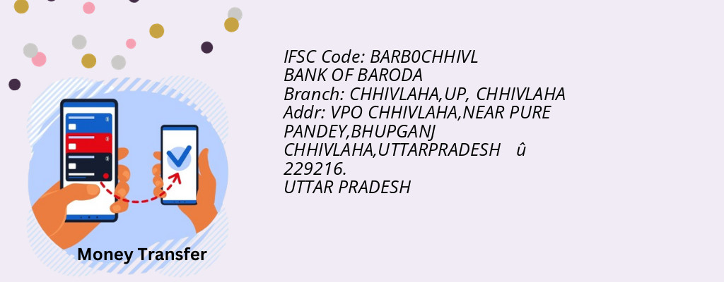 Find BANK OF BARODA IFSC Code CHHIVLAHA - CHHIVLAHA,UP Branch
