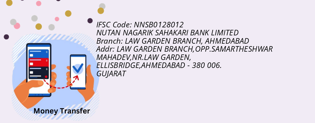 Find NUTAN NAGARIK SAHAKARI BANK IFSC Code AHMEDABAD - LAW GARDEN BRANCH Branch