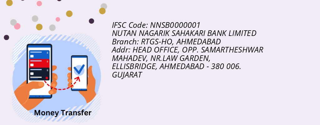 Find NUTAN NAGARIK SAHAKARI BANK IFSC Code AHMEDABAD - RTGS-HO Branch Find NUTAN NAGARIK SAHAKARI BANK IFSC Code AHMEDABAD - RTGS-HO Branch