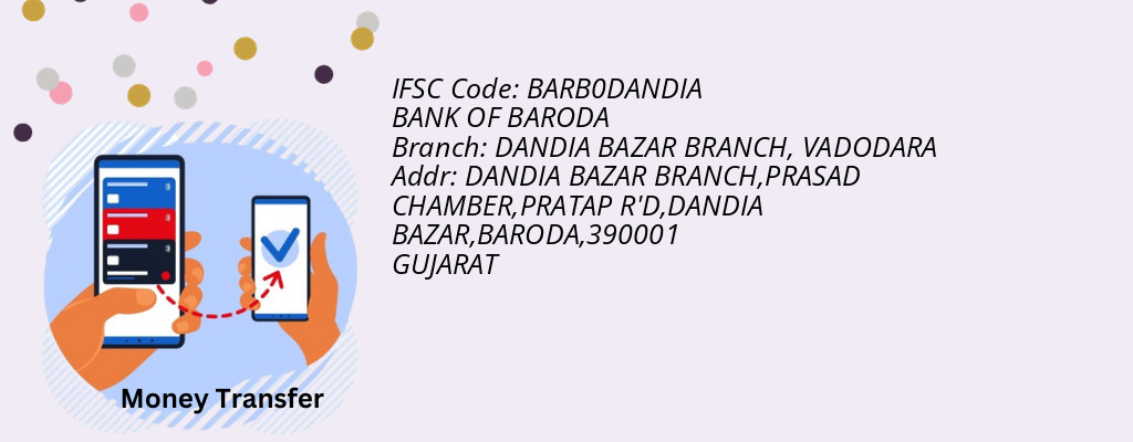 Find BANK OF BARODA IFSC Code VADODARA - DANDIA BAZAR BRANCH Branch