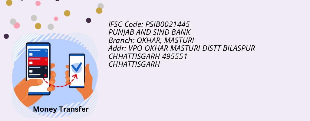 Find PUNJAB AND SIND BANK IFSC Code MASTURI - OKHAR Branch
