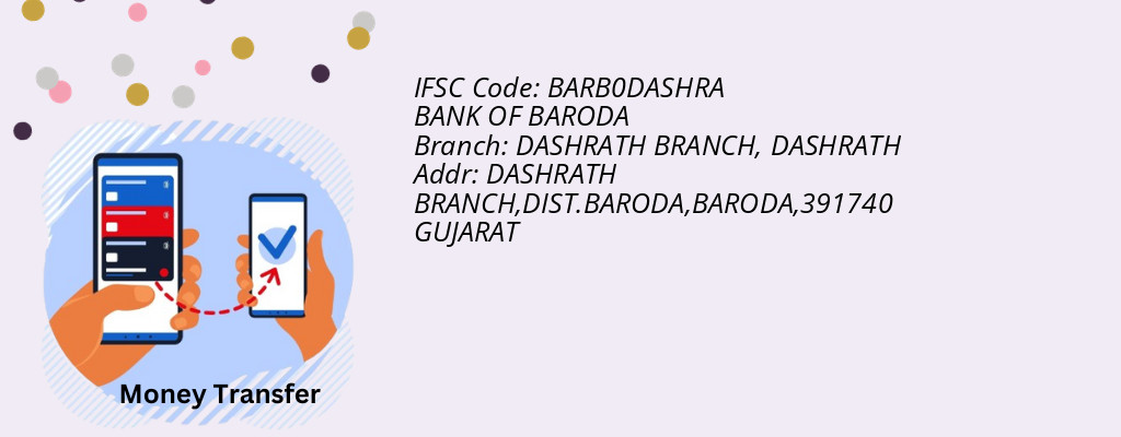 Find BANK OF BARODA IFSC Code DASHRATH - DASHRATH BRANCH Branch