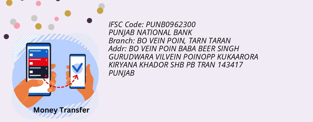 Find PUNJAB NATIONAL BANK IFSC Code TARN TARAN - BO VEIN POIN Branch Find PUNJAB NATIONAL BANK IFSC Code TARN TARAN - BO VEIN POIN Branch