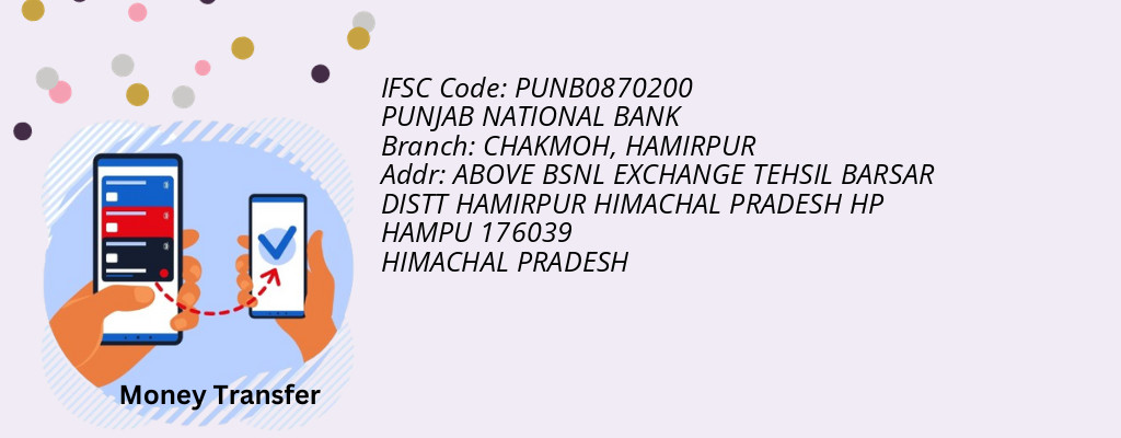 Find PUNJAB NATIONAL BANK IFSC Code HAMIRPUR - CHAKMOH Branch Find PUNJAB NATIONAL BANK IFSC Code HAMIRPUR - CHAKMOH Branch