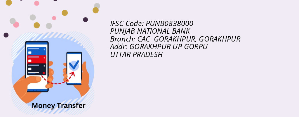 Find PUNJAB NATIONAL BANK IFSC Code GORAKHPUR - CAC  GORAKHPUR Branch