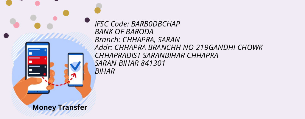 Find BANK OF BARODA IFSC Code SARAN - CHHAPRA Branch