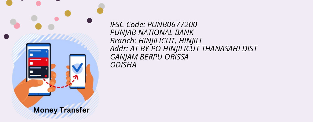 Find PUNJAB NATIONAL BANK IFSC Code HINJILI - HINJILICUT Branch
