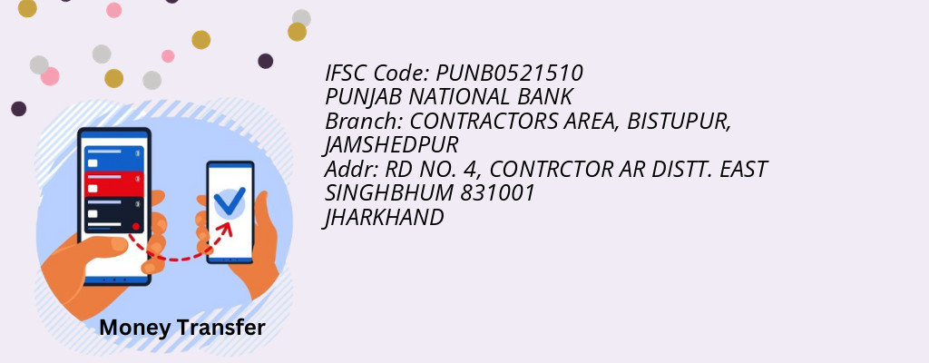 Find PUNJAB NATIONAL BANK IFSC Code JAMSHEDPUR - CONTRACTORS AREA, BISTUPUR Branch