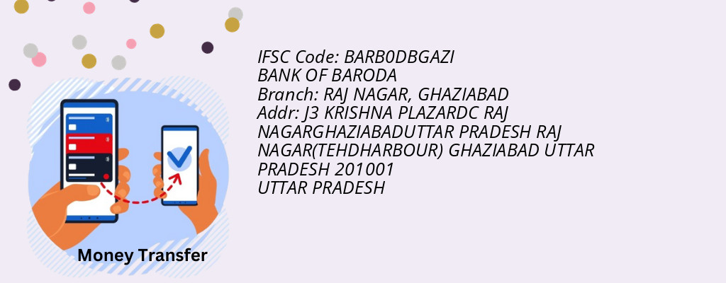 Find BANK OF BARODA IFSC Code GHAZIABAD - RAJ NAGAR Branch