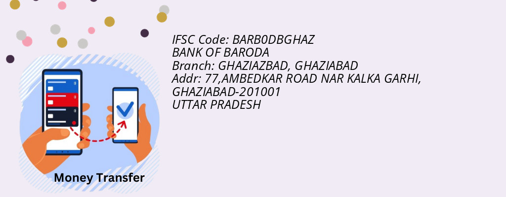 Find BANK OF BARODA IFSC Code GHAZIABAD - GHAZIAZBAD Branch