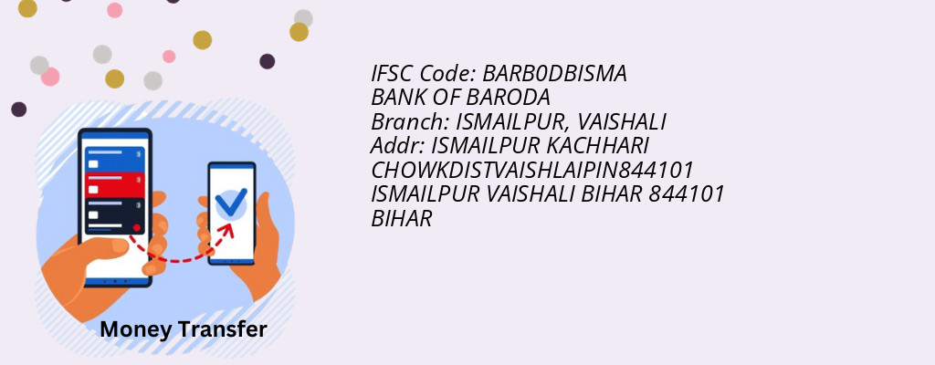 Find BANK OF BARODA IFSC Code VAISHALI - ISMAILPUR Branch
