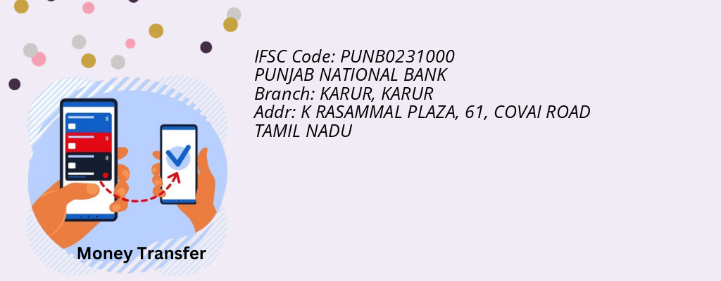 Find PUNJAB NATIONAL BANK IFSC Code KARUR - KARUR Branch Find PUNJAB NATIONAL BANK IFSC Code KARUR - KARUR Branch