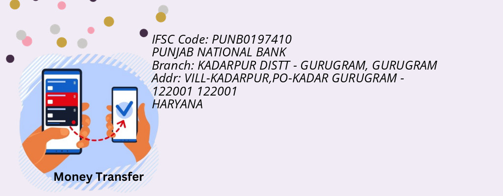 Find PUNJAB NATIONAL BANK IFSC Code GURUGRAM - KADARPUR DISTT - GURUGRAM Branch Find PUNJAB NATIONAL BANK IFSC Code GURUGRAM - KADARPUR DISTT - GURUGRAM Branch