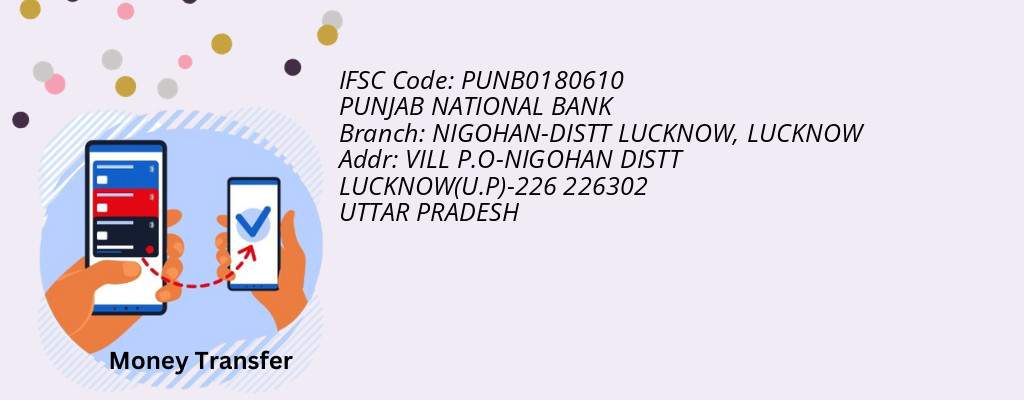 Find PUNJAB NATIONAL BANK IFSC Code LUCKNOW - NIGOHAN-DISTT LUCKNOW Branch