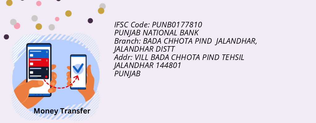 Find PUNJAB NATIONAL BANK IFSC Code JALANDHAR DISTT - BADA CHHOTA PIND JALANDHAR Branch Find PUNJAB NATIONAL BANK IFSC Code JALANDHAR DISTT - BADA CHHOTA PIND JALANDHAR Branch