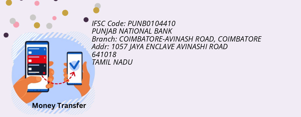 Find PUNJAB NATIONAL BANK IFSC Code COIMBATORE - COIMBATORE-AVINASH ROAD Branch