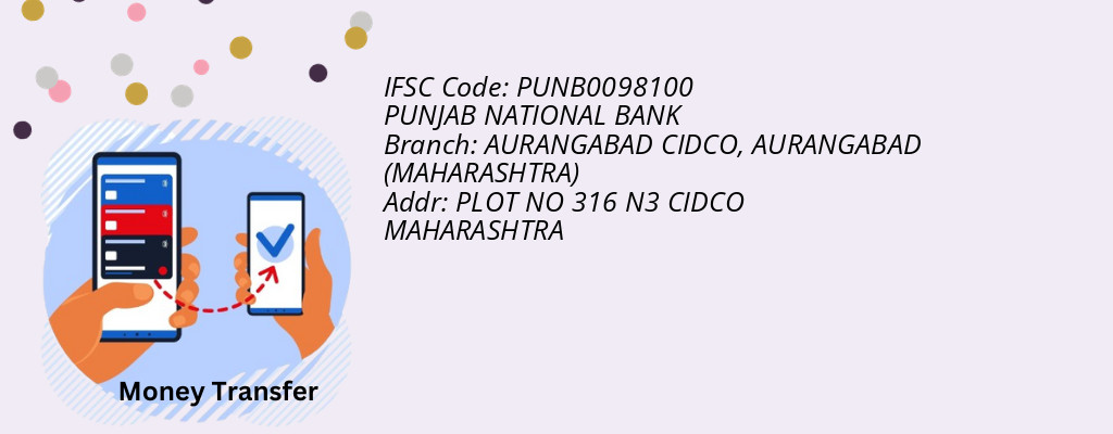 Find PUNJAB NATIONAL BANK IFSC Code AURANGABAD (MAHARASHTRA) - AURANGABAD CIDCO Branch