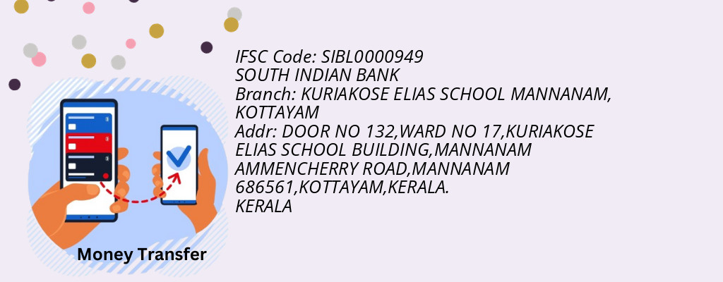 Find SOUTH INDIAN BANK IFSC Code KOTTAYAM - KURIAKOSE ELIAS SCHOOL MANNANAM Branch Find SOUTH INDIAN BANK IFSC Code KOTTAYAM - KURIAKOSE ELIAS SCHOOL MANNANAM Branch