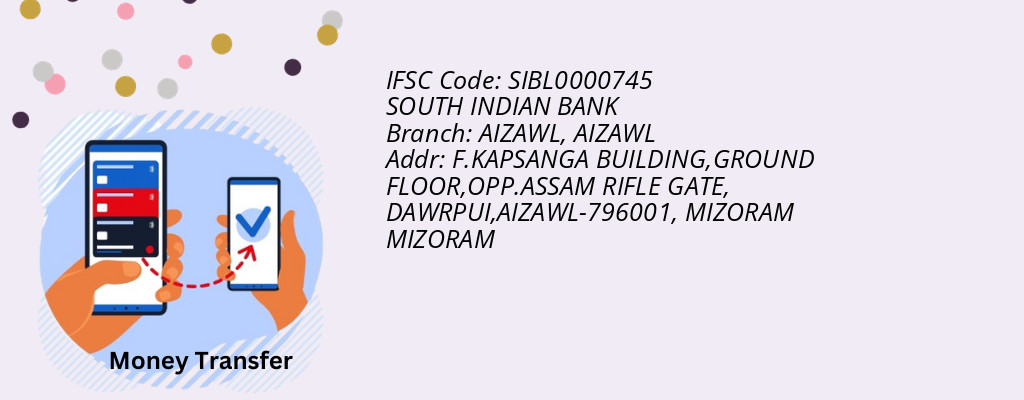 Find SOUTH INDIAN BANK IFSC Code AIZAWL - AIZAWL Branch Find SOUTH INDIAN BANK IFSC Code AIZAWL - AIZAWL Branch