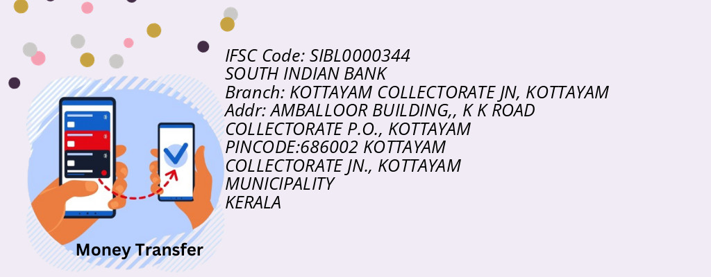 Find SOUTH INDIAN BANK IFSC Code KOTTAYAM - KOTTAYAM COLLECTORATE JN Branch Find SOUTH INDIAN BANK IFSC Code KOTTAYAM - KOTTAYAM COLLECTORATE JN Branch