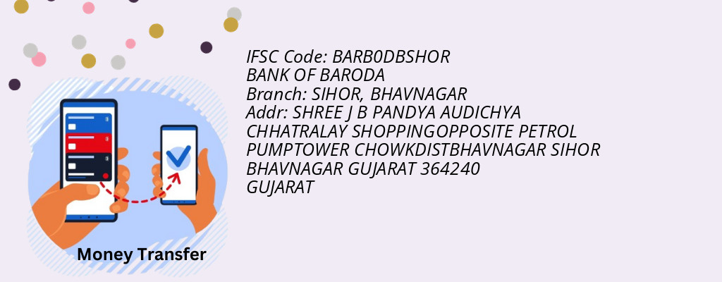 Find BANK OF BARODA IFSC Code BHAVNAGAR - SIHOR Branch
