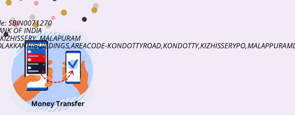 Find STATE BANK OF INDIA IFSC Code MALAPURAM - KIZHISSERY Branch