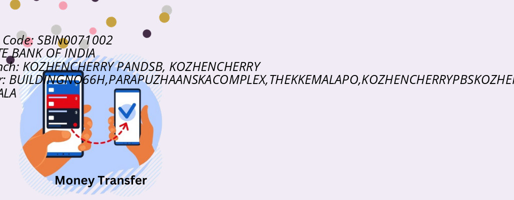 Find STATE BANK OF INDIA IFSC Code KOZHENCHERRY - KOZHENCHERRY PANDSB Branch