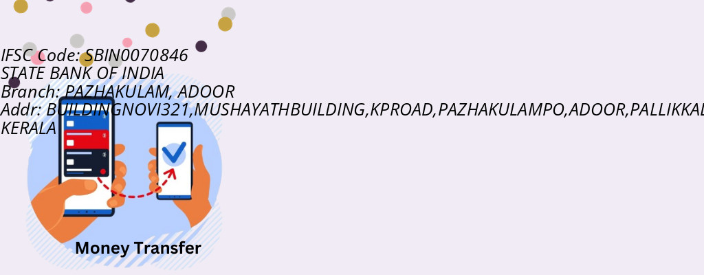 Find STATE BANK OF INDIA IFSC Code ADOOR - PAZHAKULAM Branch