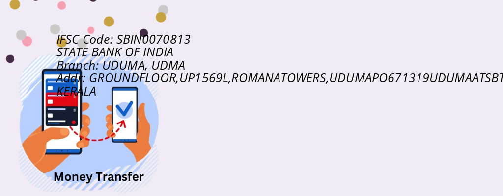 Find STATE BANK OF INDIA IFSC Code UDMA - UDUMA Branch