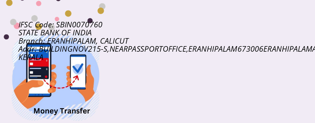 Find STATE BANK OF INDIA IFSC Code CALICUT - ERANHIPALAM Branch