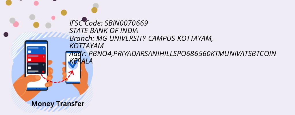 Find STATE BANK OF INDIA IFSC Code KOTTAYAM - MG UNIVERSITY CAMPUS KOTTAYAM Branch
