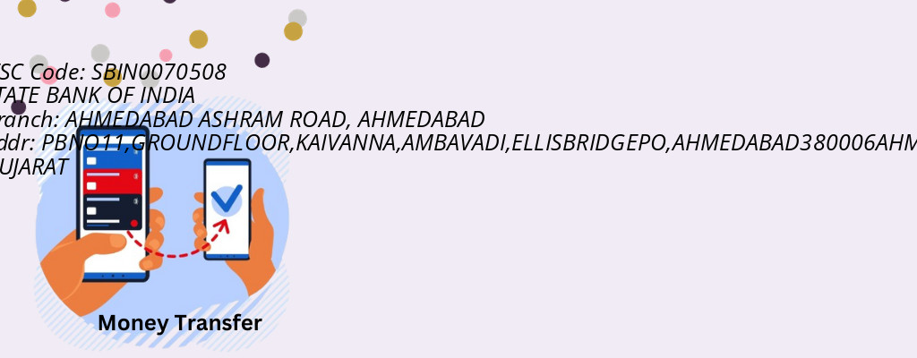 Find STATE BANK OF INDIA IFSC Code AHMEDABAD - AHMEDABAD ASHRAM ROAD Branch
