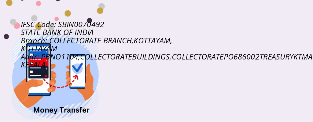 Find STATE BANK OF INDIA IFSC Code KOTTAYAM - COLLECTORATE BRANCH,KOTTAYAM Branch