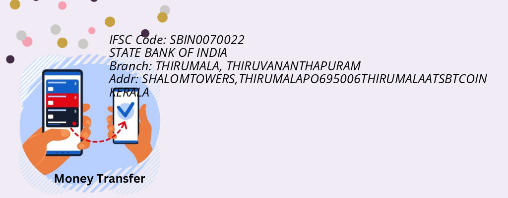 Find STATE BANK OF INDIA IFSC Code THIRUVANANTHAPURAM - THIRUMALA Branch