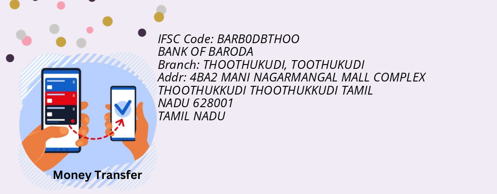 Find BANK OF BARODA IFSC Code TOOTHUKUDI - THOOTHUKUDI Branch