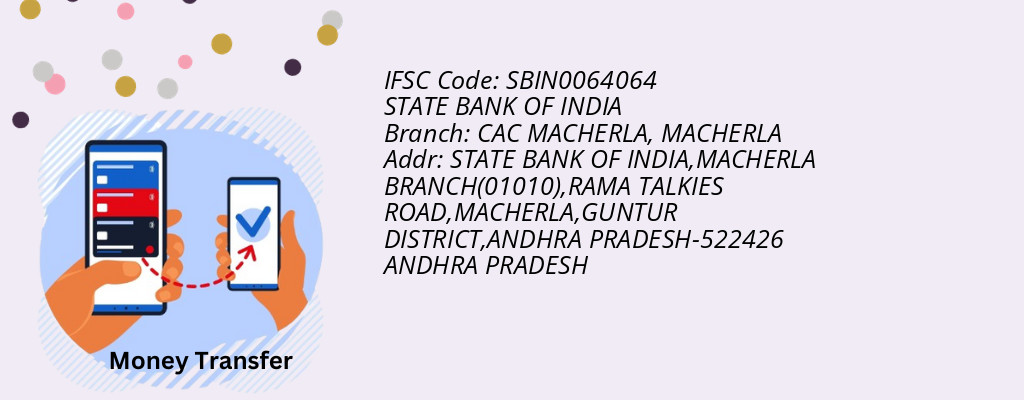 Find STATE BANK OF INDIA IFSC Code MACHERLA - CAC MACHERLA Branch